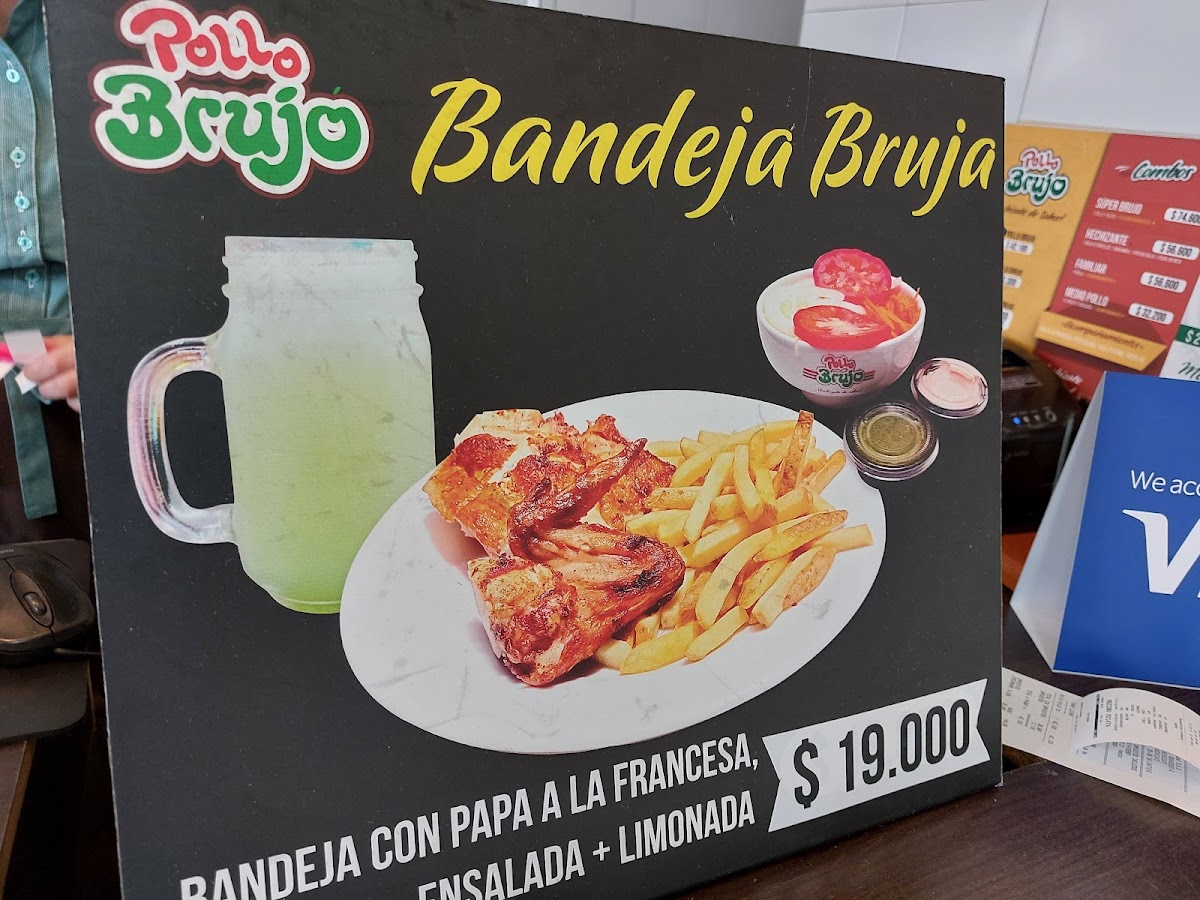 Menu Pollo Brujo - Calle 57-5